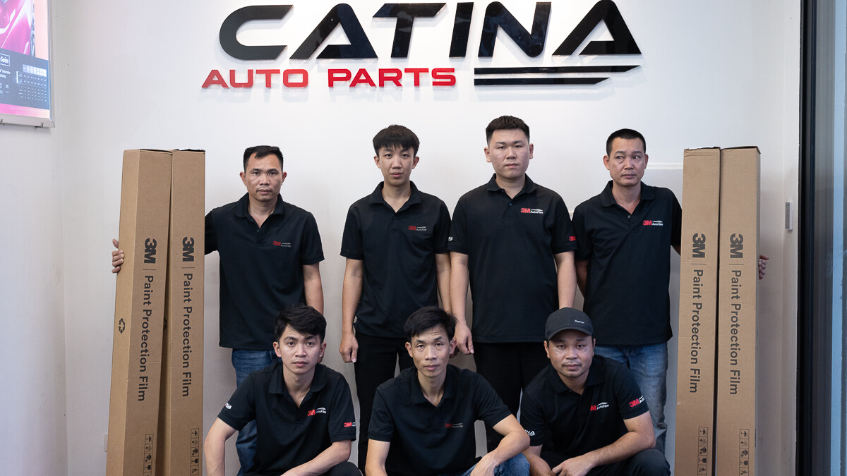 Nên chọn Catina Autoparts vì ở đây có công nghệ dán PPF 3M siêu chất lượng