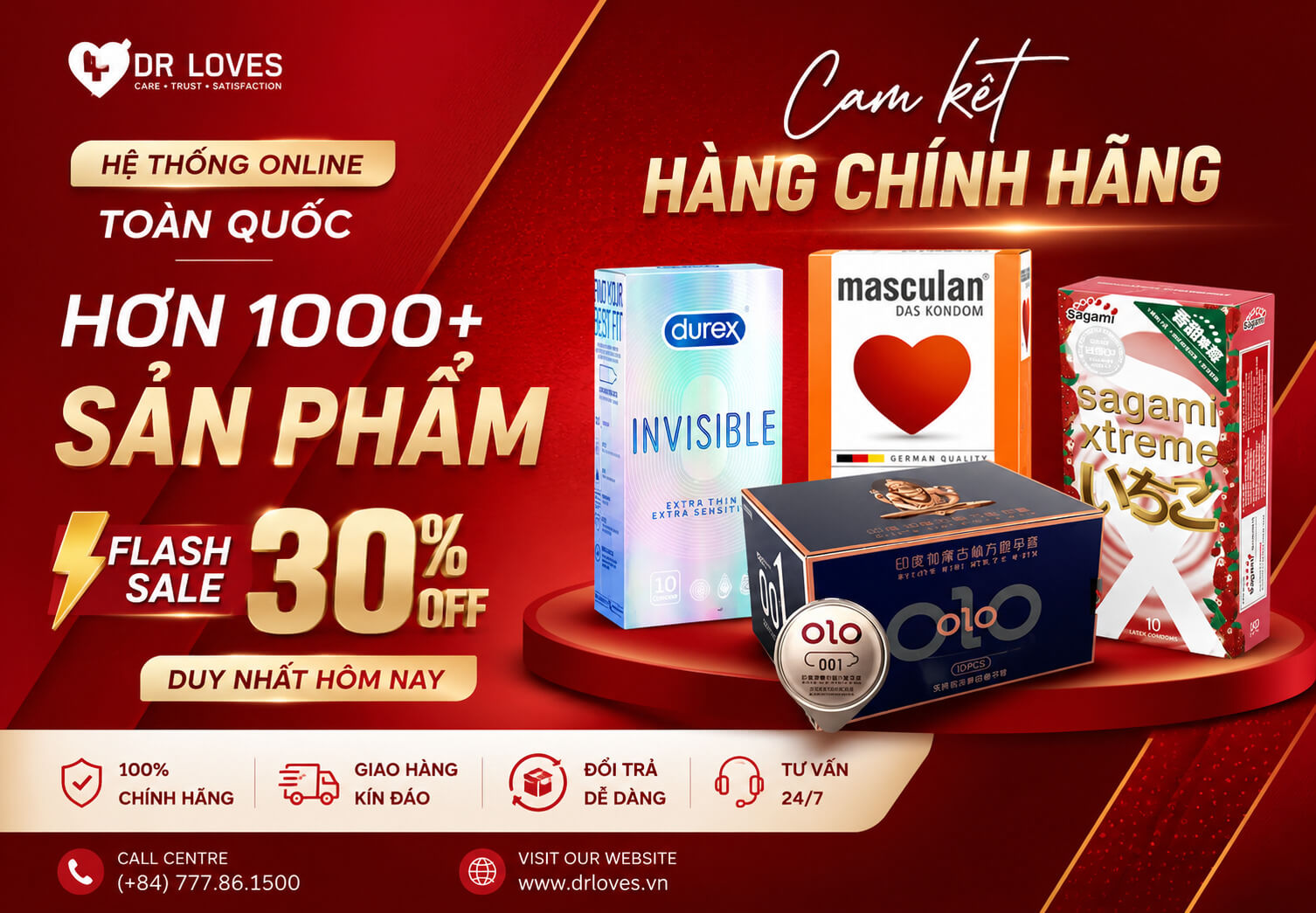 Trải nghiệm sản phẩm chính hãng đa dạng tại AdultShop Hà Nội